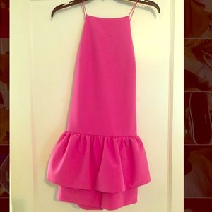 Finders keepers hot pink romper dress